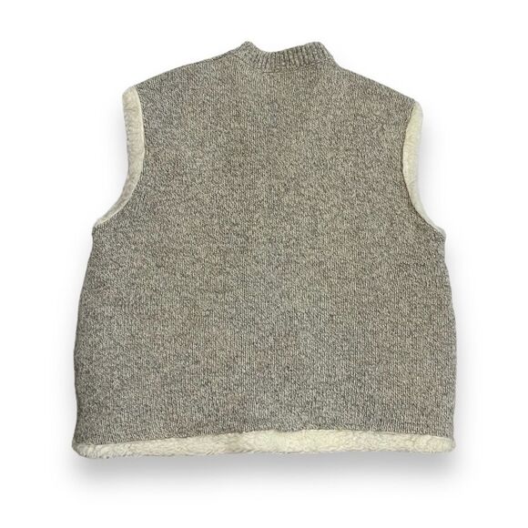 Winona Knits Sherpa Lined Knit Vest Size 2X - Picture 2 of 8